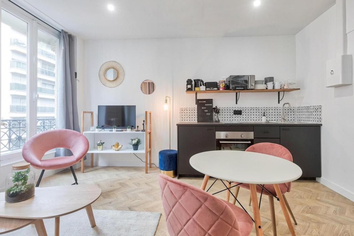 Appartement Cosy Proche Arc De Triomphe - 4P París Exterior foto